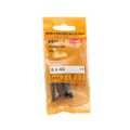 Plastplugg Brun 8 x 40 mm 5-pack Heco
